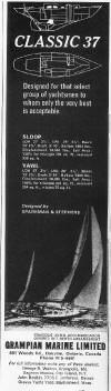Grampian Classic 37 advert, Yachting Sept 1965